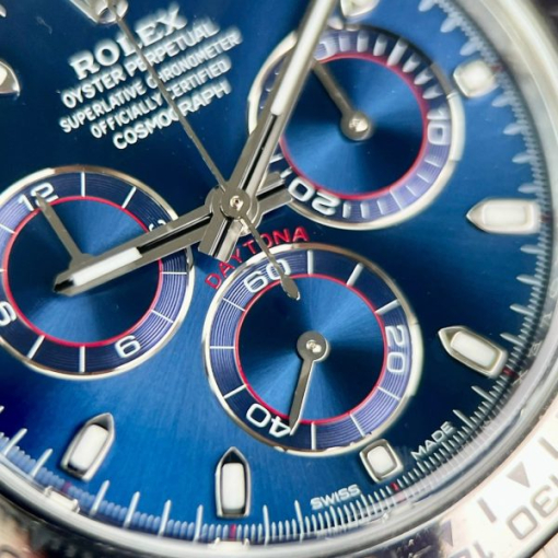 Custom Rolex Daytona Blue Dial- Swiss 92 - Image 5