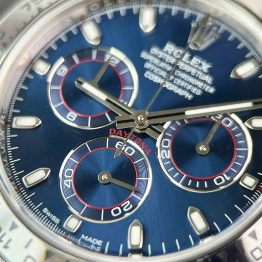 Custom Rolex Daytona Blue Dial- Swiss 92 - Image 4