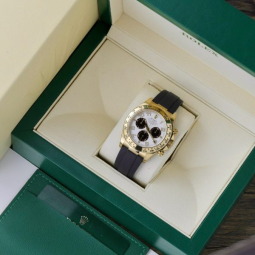 Custom Rolex Daytona 116518 White Dial- Swiss 96 - Image 3