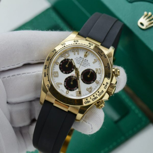 Custom Rolex Daytona 116518 White Dial- Swiss 96 - Image 4