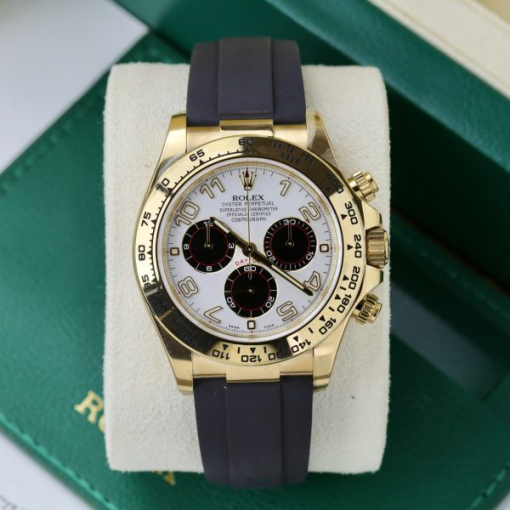 Custom Rolex Daytona 116518 White Dial- Swiss 96