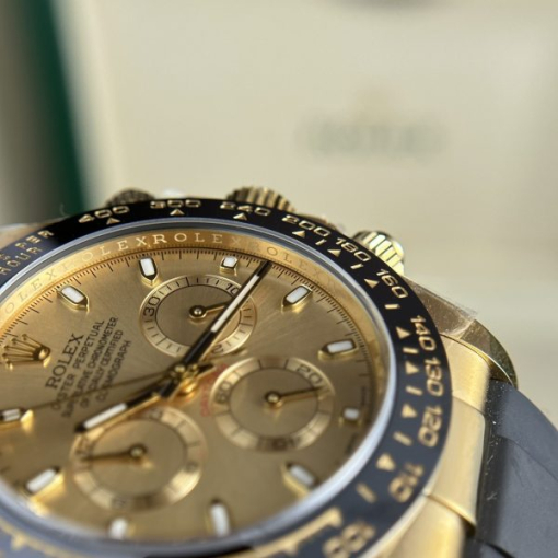 Custom Rolex Daytona 116518LN Gold Dial- Swiss 98 - Image 5