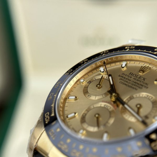 Custom Rolex Daytona 116518LN Gold Dial- Swiss 98 - Image 6