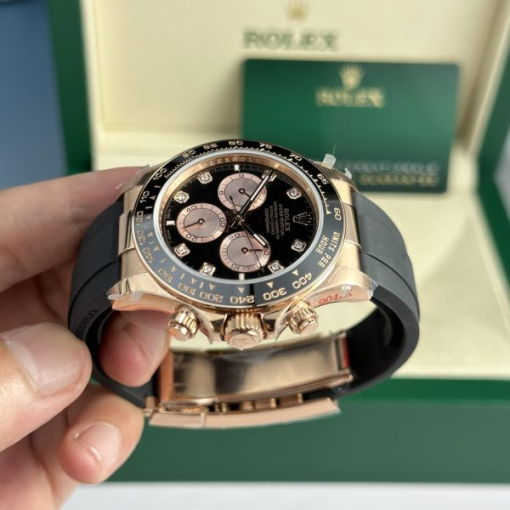 Custom Rolex Daytona 126515LN Black - Swiss 83 - Image 3