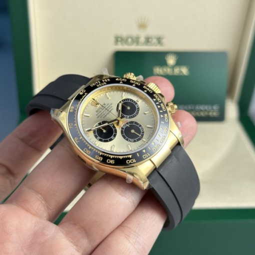 Custom Rolex Daytona 126515LN Gold - Swiss 84 - Image 6