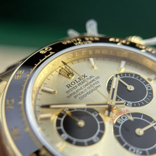 Custom Rolex Daytona 126515LN Gold - Swiss 84 - Image 10