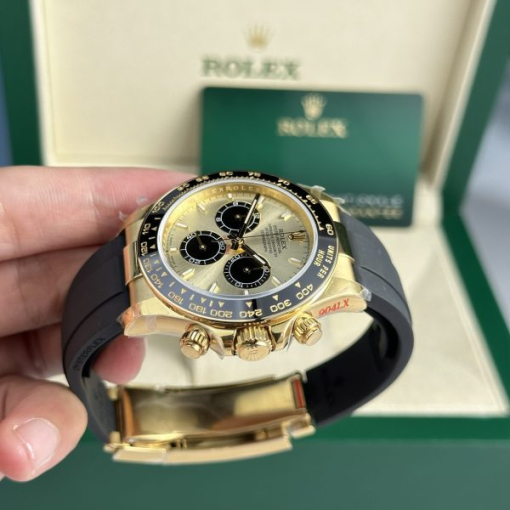 Custom Rolex Daytona 126515LN Gold - Swiss 84 - Image 8