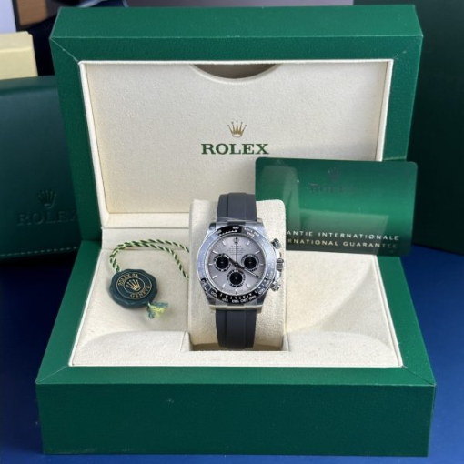 Custom Rolex Daytona 126519LN Grey Dial - Swiss 90