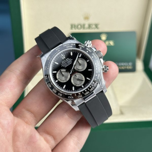 Custom Rolex Daytona 126519LN Black - Swiss 85 - Image 4