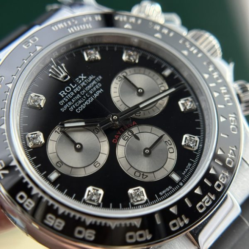 Custom Rolex Daytona 126519LN Black - Swiss 85 - Image 6