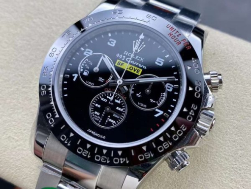 Custom Rolex Daytona Black Dial- Swiss 93 - Image 2