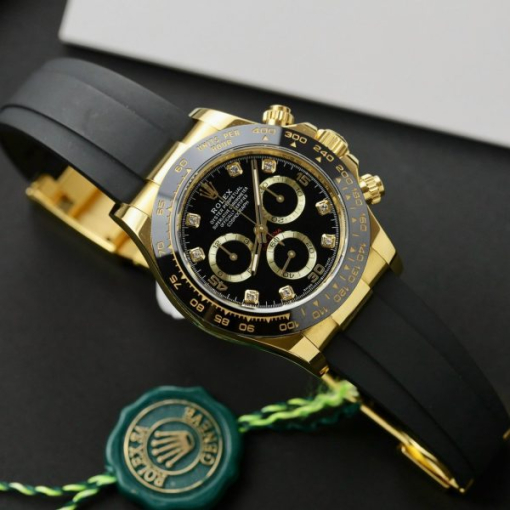 Custom Rolex Daytona 116518LN Black - Swiss 86 - Image 3