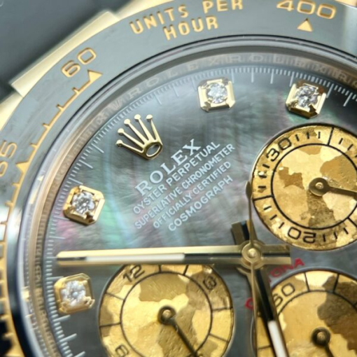 Custom Rolex Daytona Purple Mother of Pearl Dial - Swiss 111 - Image 6