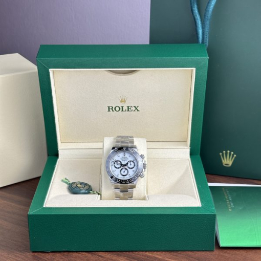 Custom Rolex Daytona 116500LN White Dial- Swiss 99