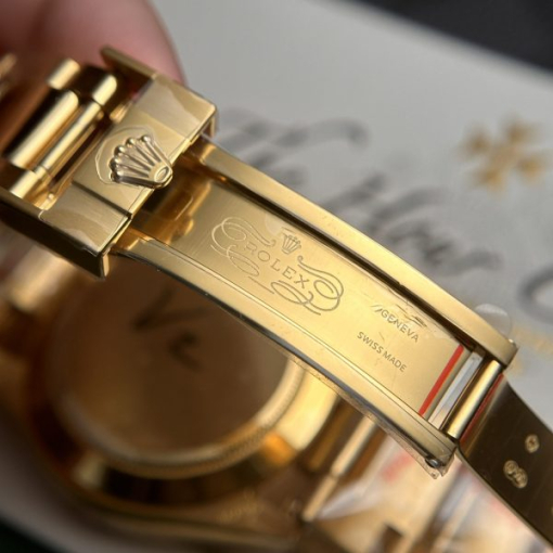 Custom Rolex Daytona Gold Dial - Swiss 106 - Image 6