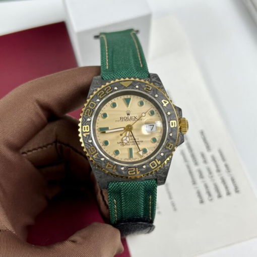 Custom Rolex GMT-Master II Green - Swiss 133