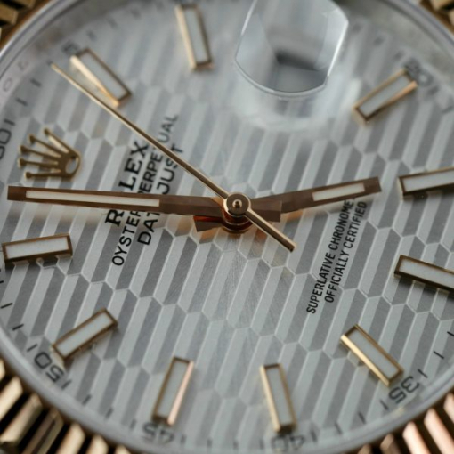 Custom Rolex DateJust 126331 White Dial - Swiss 75 - Image 3