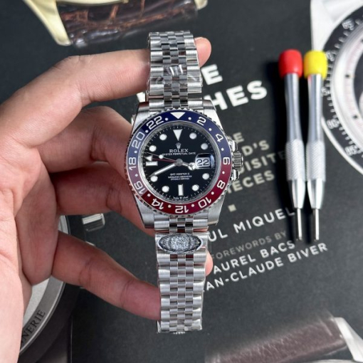 Custom Rolex GMT-Master II 126710BLRO - Swiss 126