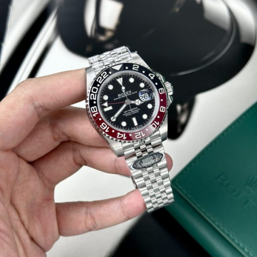 Custom Rolex GMT-Master Black Dial - Swiss 122 - Image 2