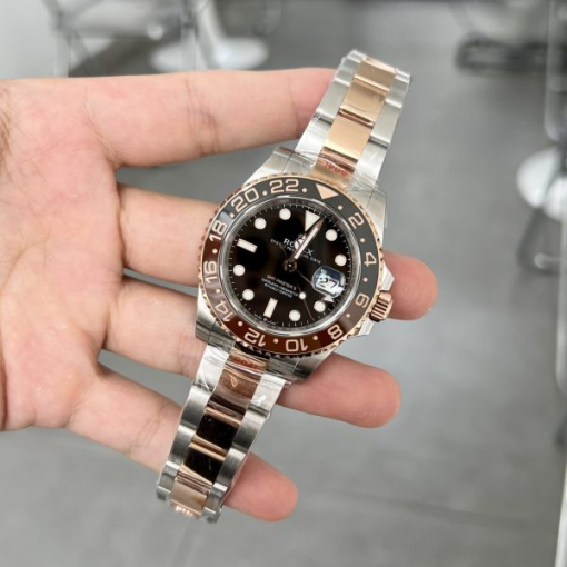 Custom Rolex GMT-Master II Root Beer - Swiss 131 - Image 2