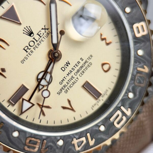 Custom Rolex GMT-Master II Brown - Swiss 132 - Image 3