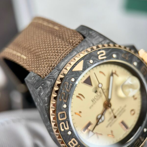 Custom Rolex GMT-Master II Brown - Swiss 132 - Image 4