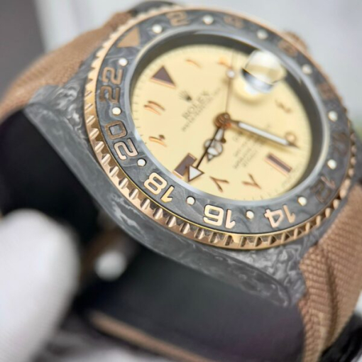 Custom Rolex GMT-Master II Brown - Swiss 132 - Image 5