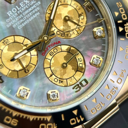 Custom Rolex Daytona Purple Mother of Pearl Dial - Swiss 111 - Image 5