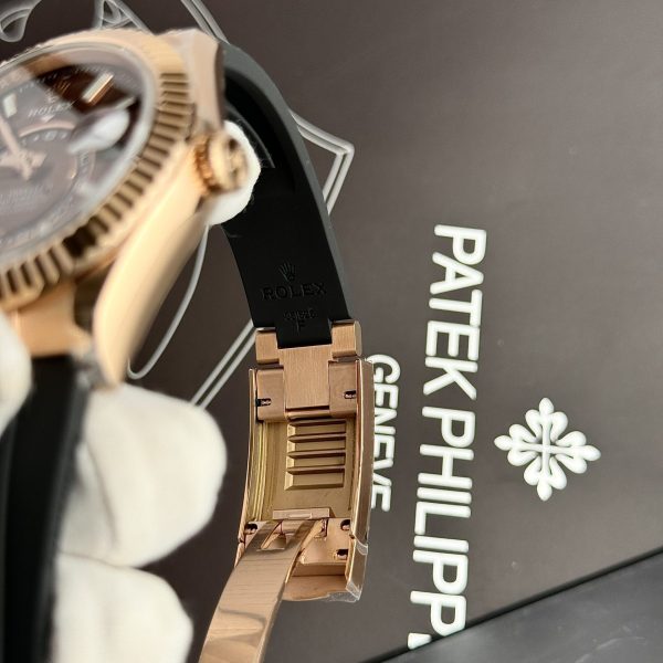 Custom Rolex Sky Dweller 326235 Chocolate Dial - Swiss 28 - Image 6