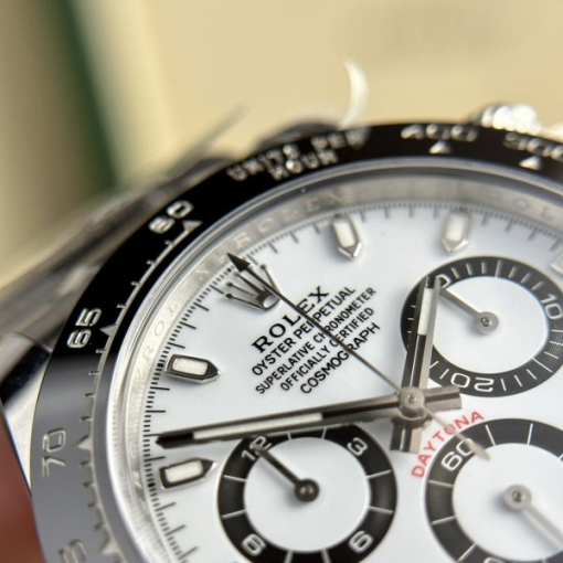 Custom Rolex Daytona 116500LN White Dial- Swiss 99 - Image 7