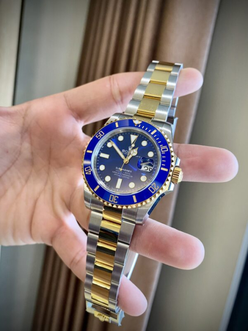 Custom Rolex Submariner 116613LB Blue Dial - Swiss 20 - Image 3