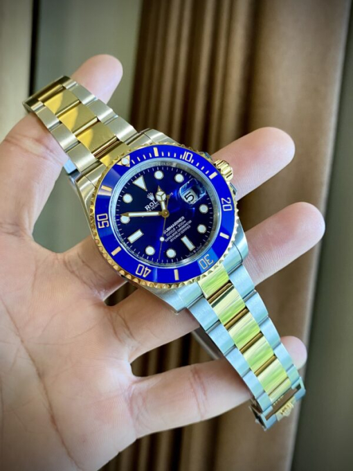 Custom Rolex Submariner 116613LB Blue Dial - Swiss 20 - Image 2