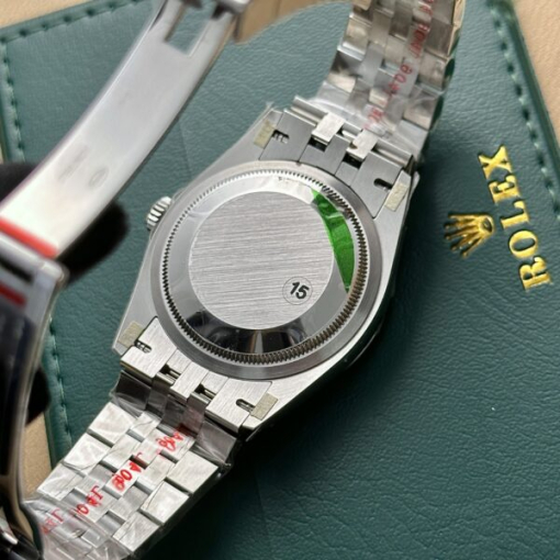 Custom Rolex DateJust 126234 Green Dial - Swiss 50 - Image 7