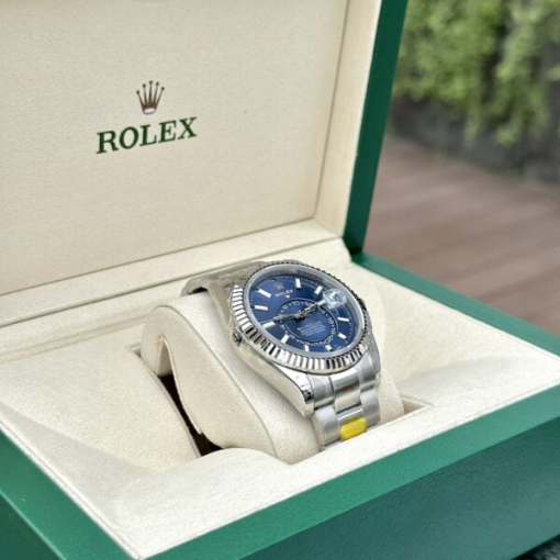 Custom Rolex Sky Dweller 326934 Blue Dial - Swiss 38 - Image 2