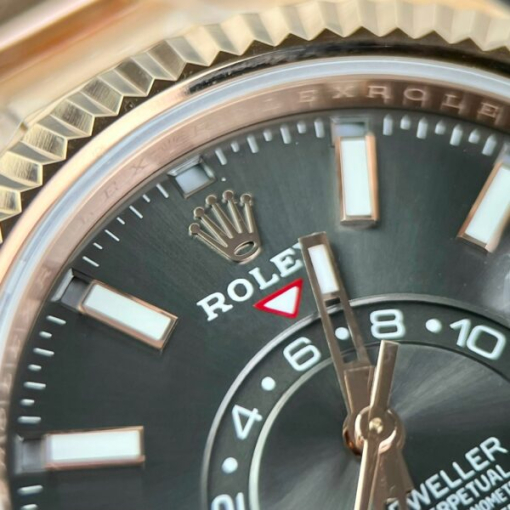 Custom Rolex Sky Dweller 326935 Rhodium Dial - Swiss 31 - Image 3