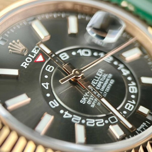 Custom Rolex Sky Dweller 326935 Rhodium Dial - Swiss 31 - Image 5