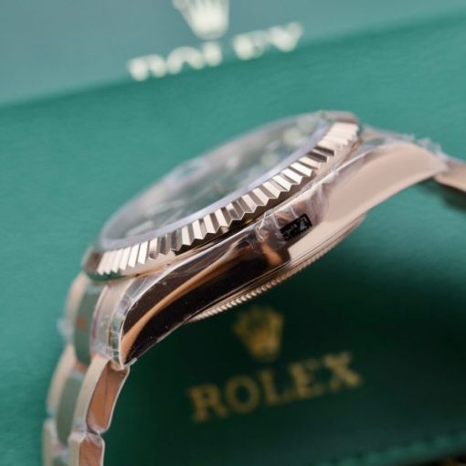 Custom Rolex Sky Dweller 336935 Chocolate Dial - Swiss 22 - Image 6