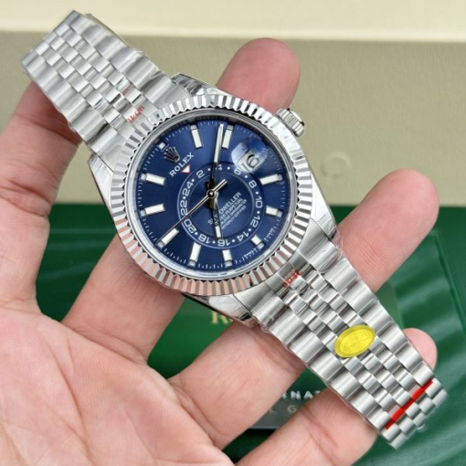 Custom Rolex Sky Dweller 326934 Blue Dial - Swiss 24 - Image 2