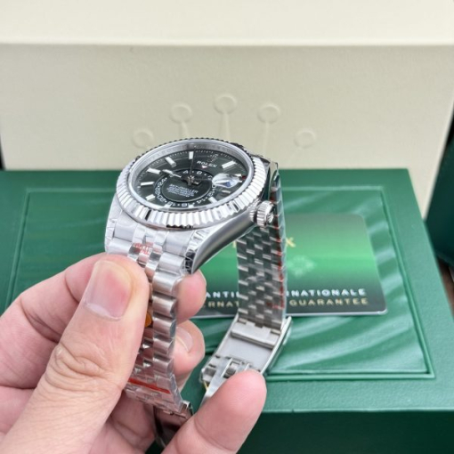 Custom Rolex Sky Dweller 336934 Green Dial - Swiss 23 - Image 2