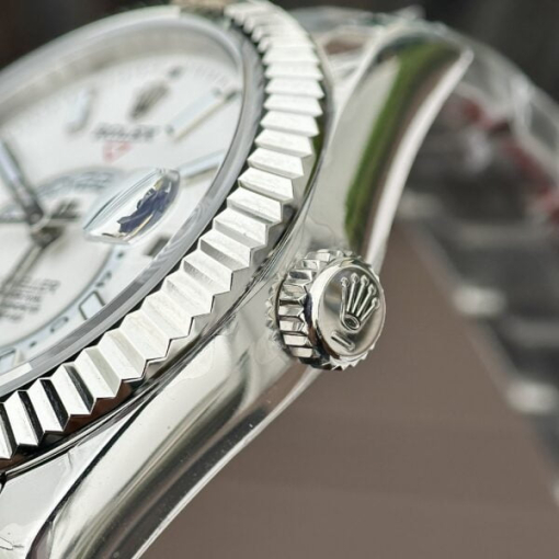 Custom Rolex Sky Dweller 326934 White Dial - Swiss 33 - Image 7