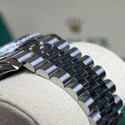 Custom Rolex DateJust Moissanite Diamond - Swiss 81 - Image 7