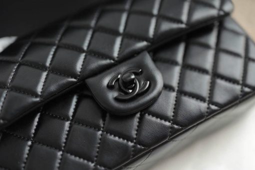 Custom Chanel Classic Matte Black - Image 5