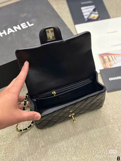 Custom Chanel Top Handle Flap Bag - Image 6