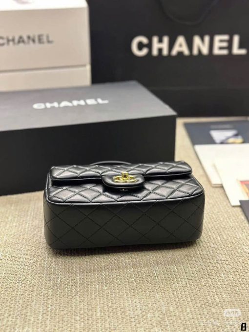 Custom Chanel Top Handle Flap Bag - Image 10