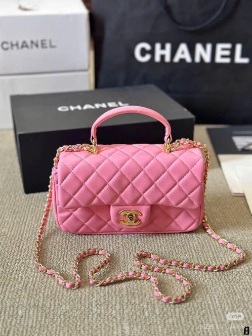 Custom Chanel Top Handle Flap Bag - Image 2