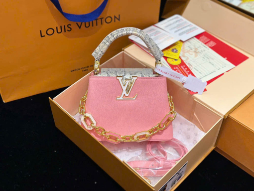 Custom Louis Vuitton Capucines Mini Da Taurillon - Image 15