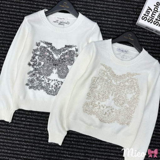 Custom Dior Long Sleeved Knit Top - Image 6