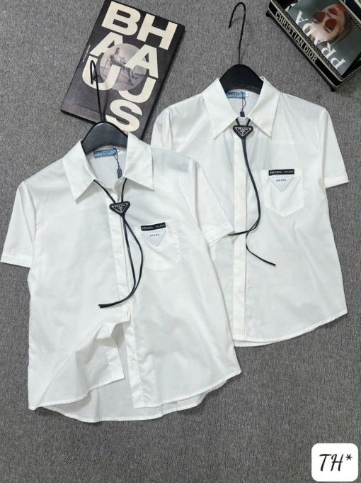 Custom Prada Short Sleeved Shirt - Image 5