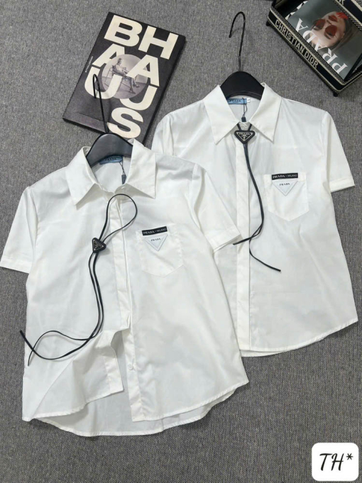 Custom Prada Short Sleeved Shirt - Image 3