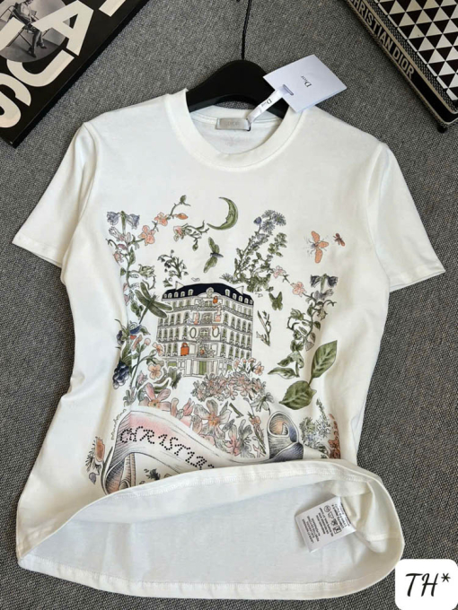 Custom Dior Short Sleeved T-Shirt - Image 4